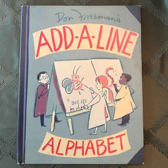 1968 Vintage Add-A-Line Alphabet Book - Picture 1 of 4